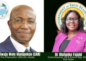 Ekiti SUBEB Commissioner, Dr Fajobi Congratulates Chief Olanipekun on Appointment As UNILAG Pro-Chancellor