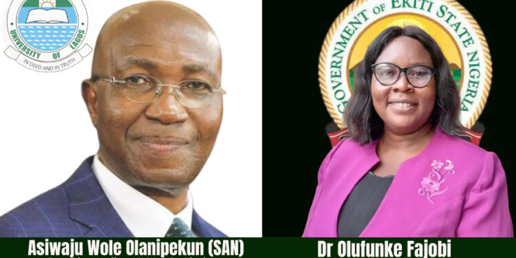 Ekiti SUBEB Commissioner, Dr Fajobi Congratulates Chief Olanipekun on Appointment As UNILAG Pro-Chancellor