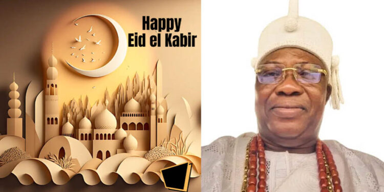 Eid-el Kabir: Olukere, Oba Obasoyin Celebrates with Muslims.