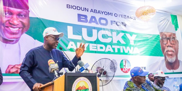 Ondo Guber Election: Oyebanji rallies Ekiti indigenes’ support for Ayedatiwa