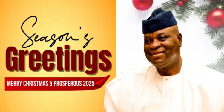 An Industrialist, Prince Owoeye felicitates with Nigerians at Christmas, Preaches Love, Tolerance