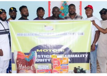 Neo black movement of Africa, Ekiti Zone extends Kindness to Orphanage Home in Iyin.                         …Renews call for Social Justice