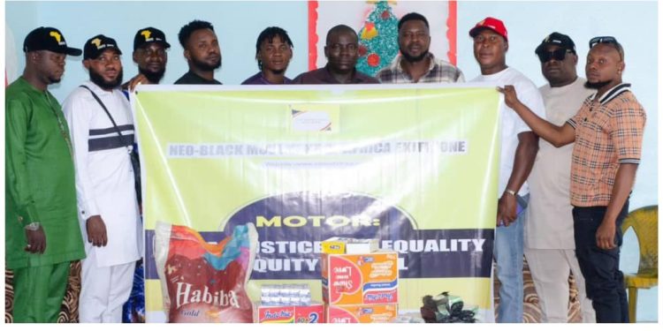 Neo black movement of Africa, Ekiti Zone extends Kindness to Orphanage Home in Iyin. …Renews call for Social Justice