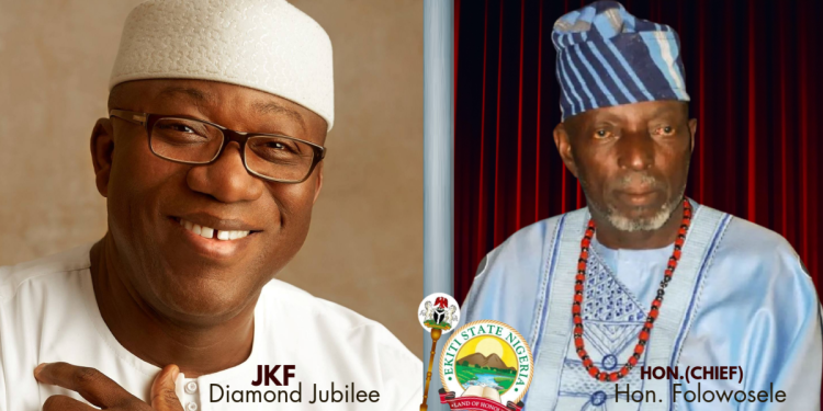 You are a Political Trailblazer, Ijero Council Boss, Folowosele tells Ex-Gov. Fayemi, celebrates him @60