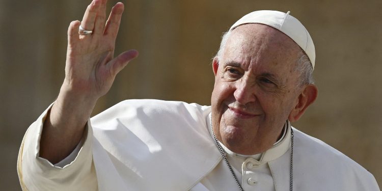 Pope Francis leaves hospital after five weeks of treatment for pneumonia
