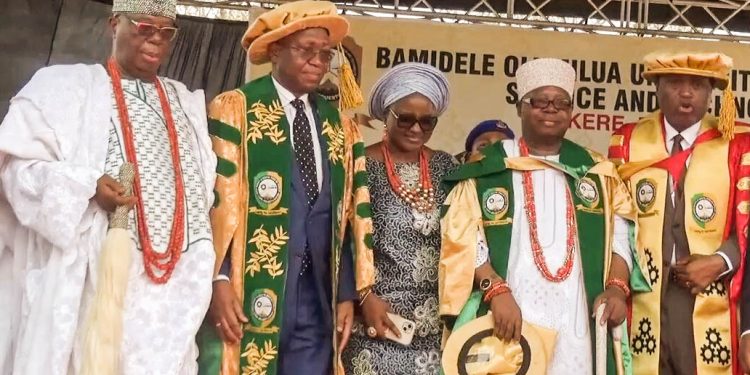 Ekiti SUBEB Commissioner, Fajobi Congratulates Ogoga on Honorary Doctorate Award