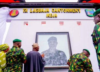 Ikeja Army Cantonment Renames after former COAS, Taoreed Lagbaja