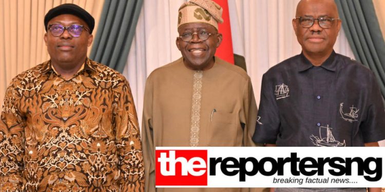 Breaking: President Tinubu Meets With Wike, Fubara, Rivers Lawmakers, Resolves dispute