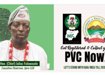 LG Chairman, Folowosele urges Ijero residents to participate in INEC CVR