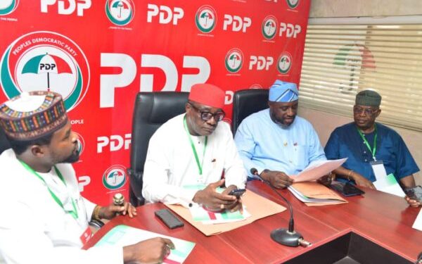 PDP NEC expels Makinde, Bala Mohammed, Bode George, Others, Dissolves Oyo, Bauchi, Ekiti, Lagos, Others
