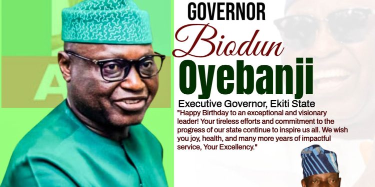 Ijero Council Chairman, Folowosele Eulogizes Governor Oyebanji on 58th birthday