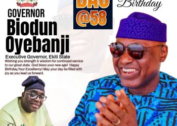 Ekiti SUBEB Boss, Akinwumi Celebrates Governor Oyebanji @58