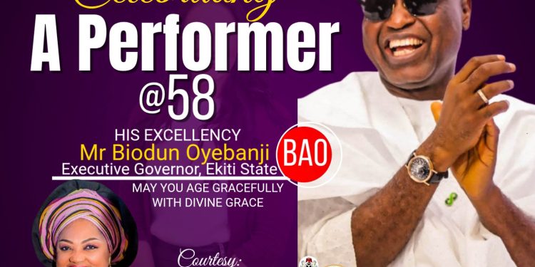 A Progressive Democrat @58: Ekiti Lawmaker, Solanke Celebrates Governor Oyebanji on Birthday