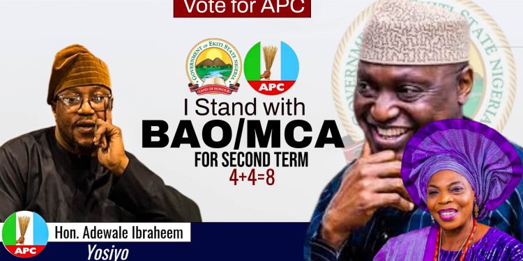 Ekiti 2026: US-Based APC Stalwart, Hon. Ibraheem Seeks Support for Re-Election of Oyebanji, Afuye