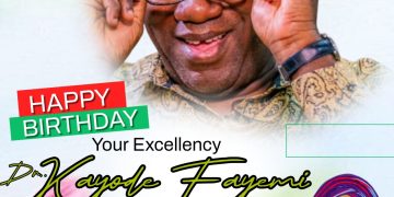 Ekiti Lawmaker, Solanke Celebrates Fayemi @61
