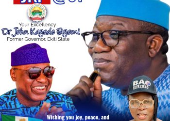 Dr. Fajobi Congratulates Former Governor Fayemi, on 61st Birthday