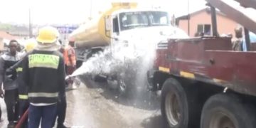 Petrol Tanker Rams into Popular Market in Ibadan