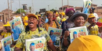Ekiti 2026: Ikole West LCDA Stands Still for BAO as Hon. Adeyemo Leads Solidarity Walk