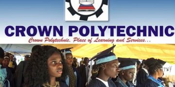 Crown Polytechnic Matriculates 1,200 Students for 2025/2026 Academic Session