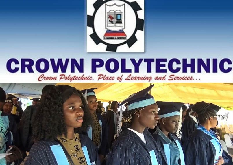Crown Polytechnic Matriculates 1,200 Students for 2025/2026 Academic Session