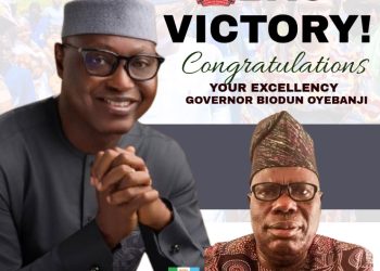 Ekiti SUBEB Commissioner Adeoye Congratulates Oyebanji on Guber victory