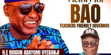 Ekiti TESCOM Boss, Ojo hails Oyebanji Historic Victory, Re-echoes Teachers support