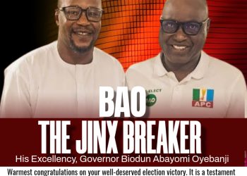 Hon. Adewale(Yosiyo) congratulates Oyebanji on re-election victory