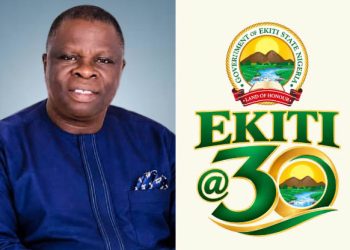 Ekiti @30: Adetiloye Salutes Founding Fathers, Commends Oyebanji, Citizens