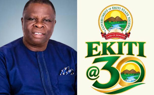 Ekiti @30: Adetiloye Salutes Founding Fathers, Commends Oyebanji, Citizens