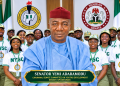 Senator Adaramodu Commends Oyebanji’s NYSC Camp Renovation, Assured more Support.