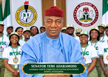 Senator Adaramodu Commends Oyebanji’s NYSC Camp Renovation, Assured more Support.
